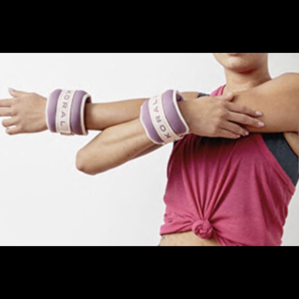 Koral Wrist & Ankle Weights 1 lbs Each / NWT